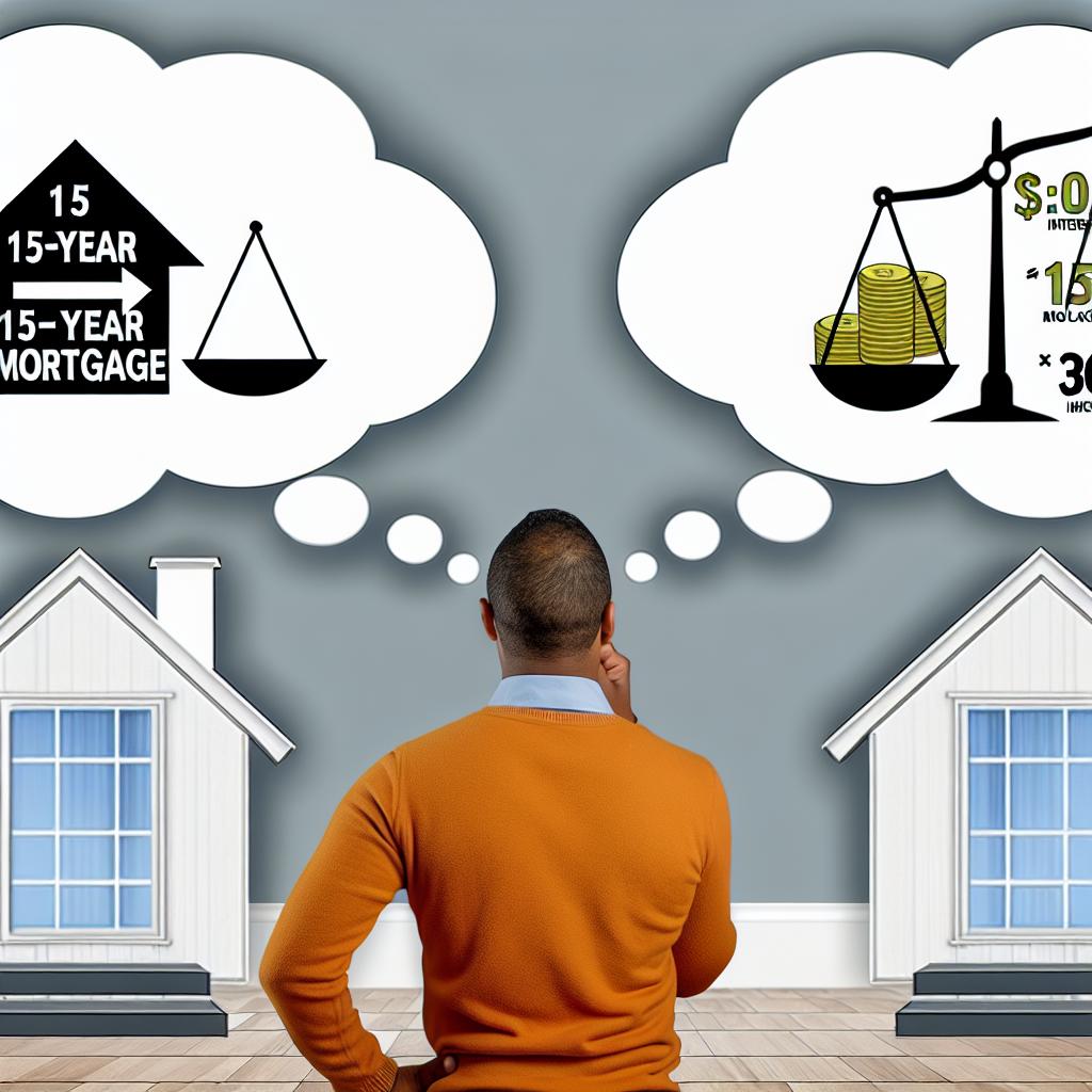 How to choose between a 15-year and 30-year mortgage