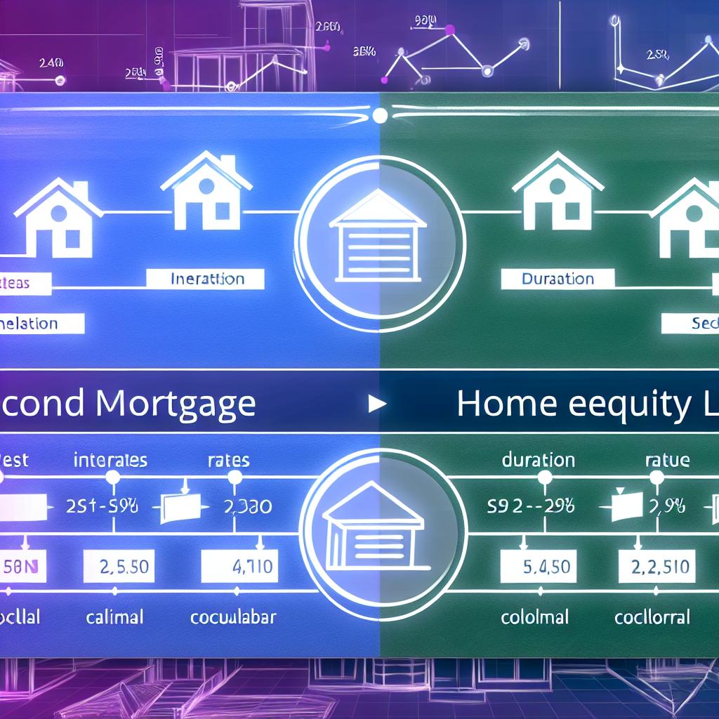 The difference between a second mortgage and a home equity loan