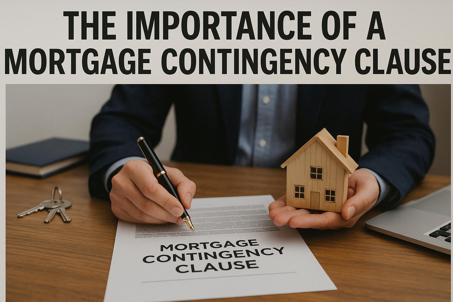 The importance of a mortgage contingency clause