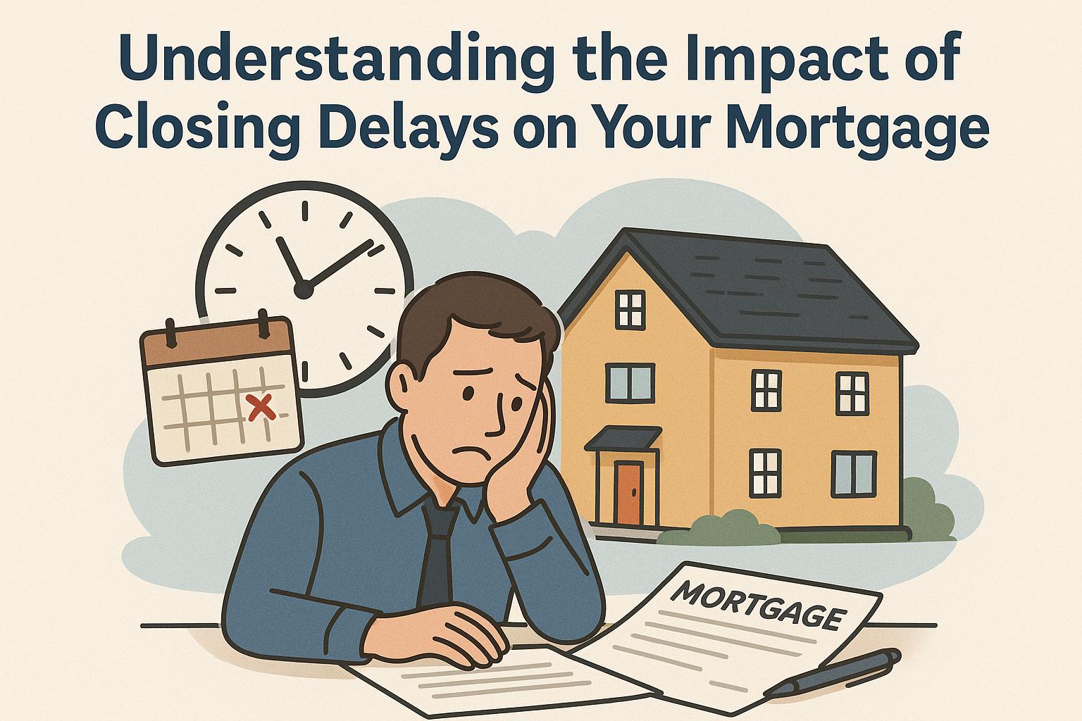 Understanding the impact of closing delays on your mortgage